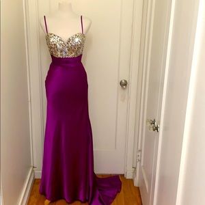 Deep Purple Maggie Sottero Gown